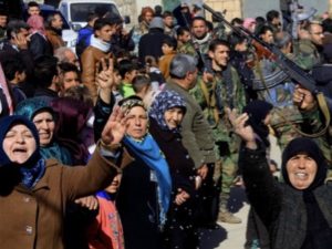 Osvobození Idlibu po východním Aleppo. 1