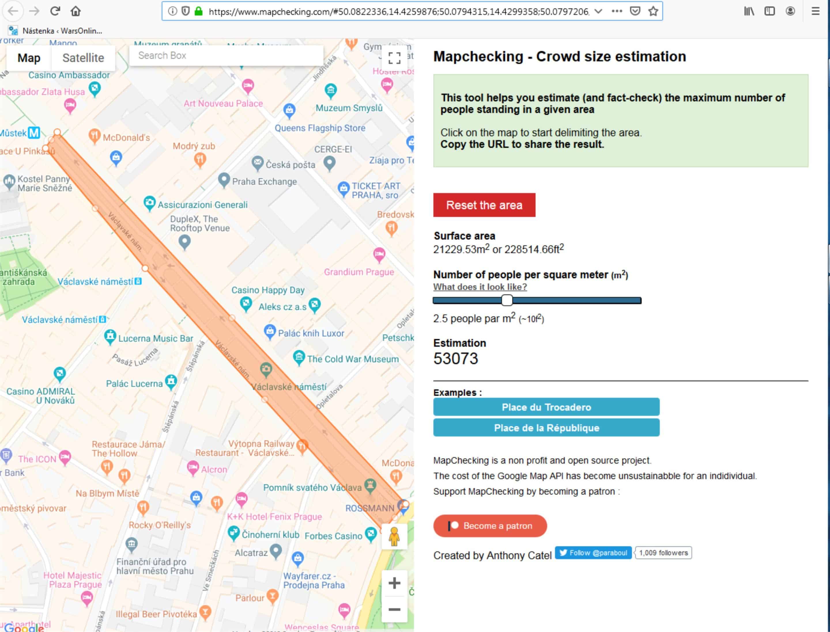 Presstituto sorošoidi klamú o počte 120 000 ovcí na Václaváku na Antibabiš Demo. 1