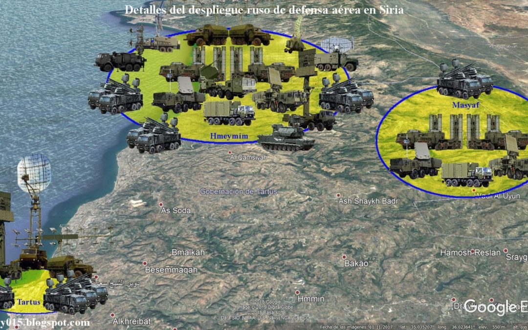 Rusko deaktivovalo S-400 v meste Masyaf. S-400 chránil Sýrsky S-300.