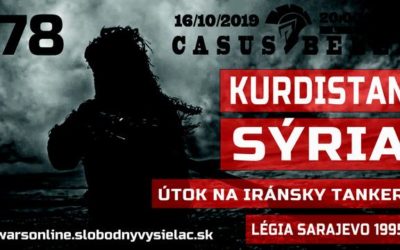Casus belli 78 – 2019-10-16 – Kurdistan – Sýria – útok na tanker – Sarajevo95