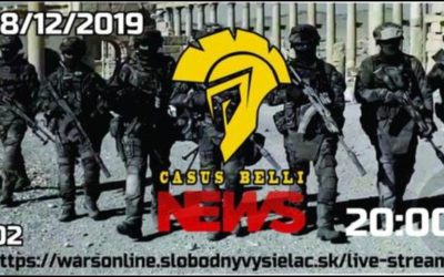Casus belli News 02 – 2019-12-28 Aktuálne udalosti